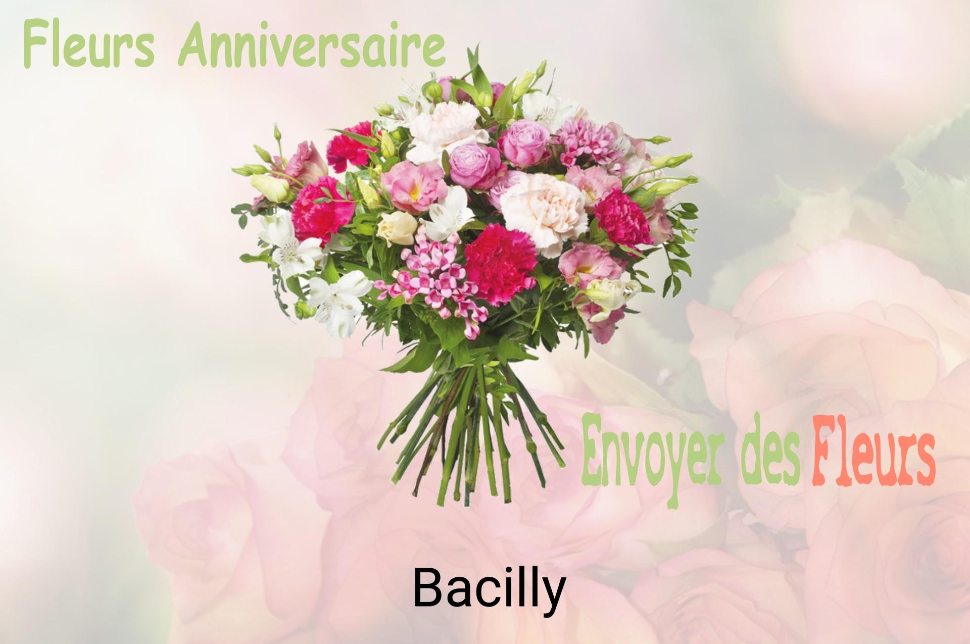 Bouquet de fleurs d’anniversaire livré à Bacilly